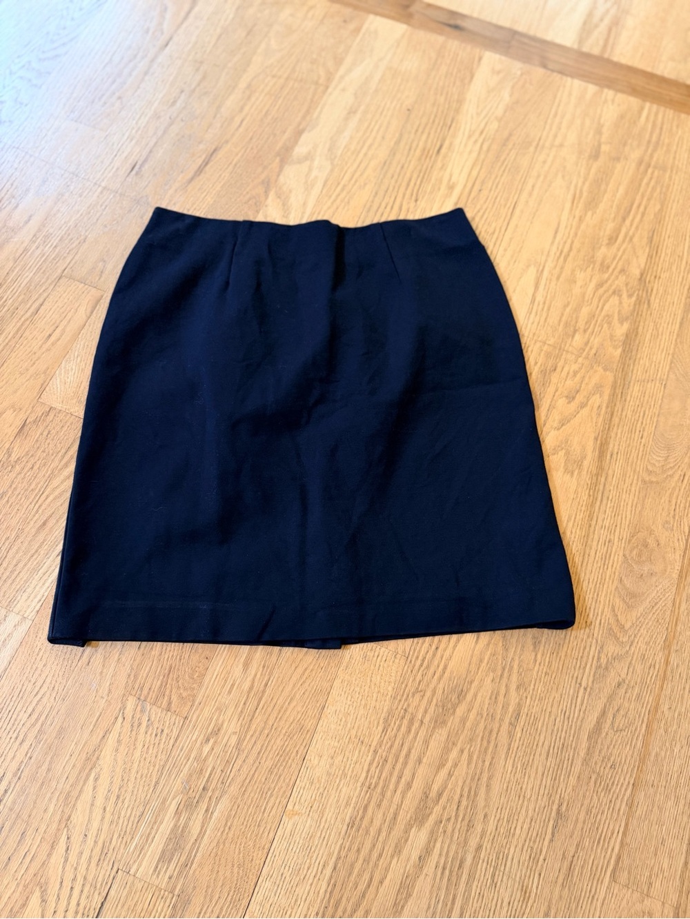 Ladies Size Small Petite "J. Jill" Black Mini Skirt Stretch Business GUC ❤️